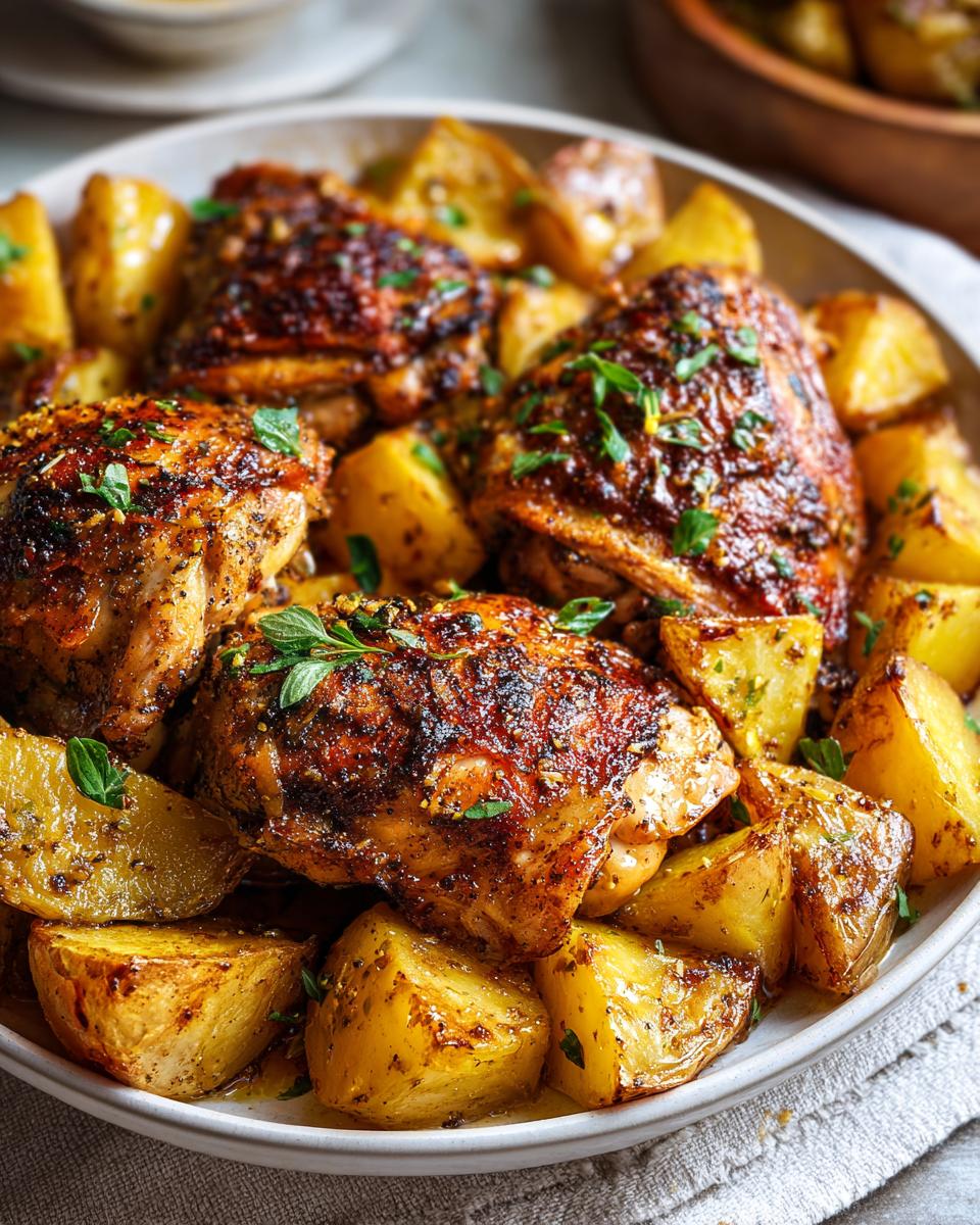 Amazing Greek Lemon Chicken & Potatoes 6 Greek Lemon Chicken and Potatoes - detail 2