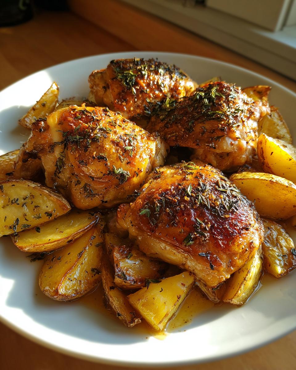 Amazing Greek Lemon Chicken & Potatoes 7 Greek Lemon Chicken and Potatoes - detail 3