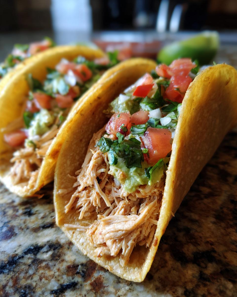 Amazing Healthy Crockpot Chicken Tacos 5 Healthy Crockpot Chicken Tacos - detail 2