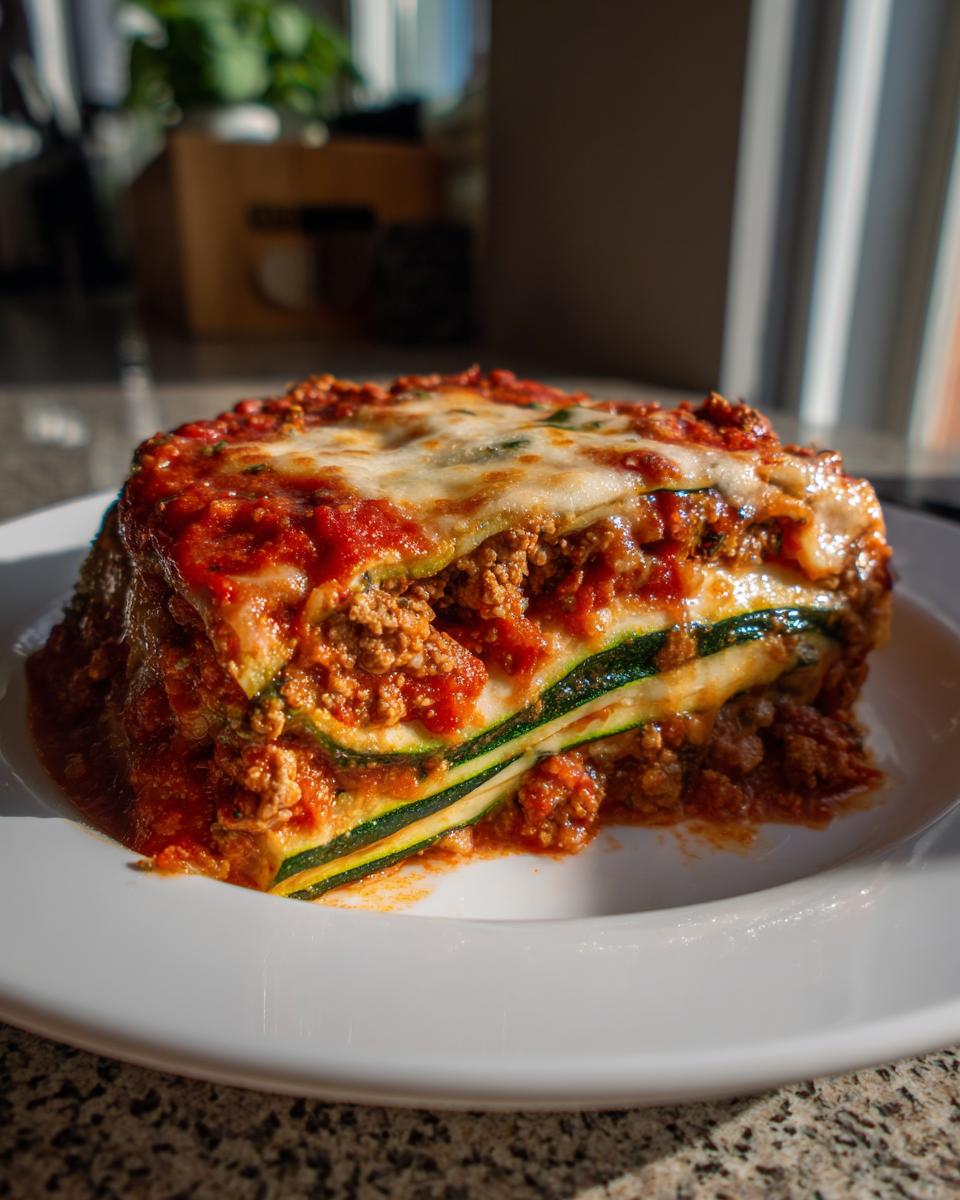 Amazing 5-Star Healthy Zucchini Lasagna 5 Healthy Zucchini Lasagna - detail 2