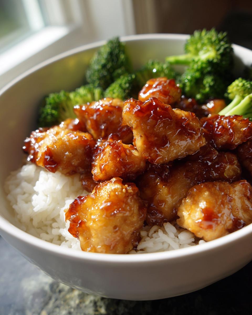 Amazing 17-Min Honey-Lemon Glazed Chicken Bowls 4 Honey-Lemon Glazed Chicken Bowls (Oil-Free) - detail 1
