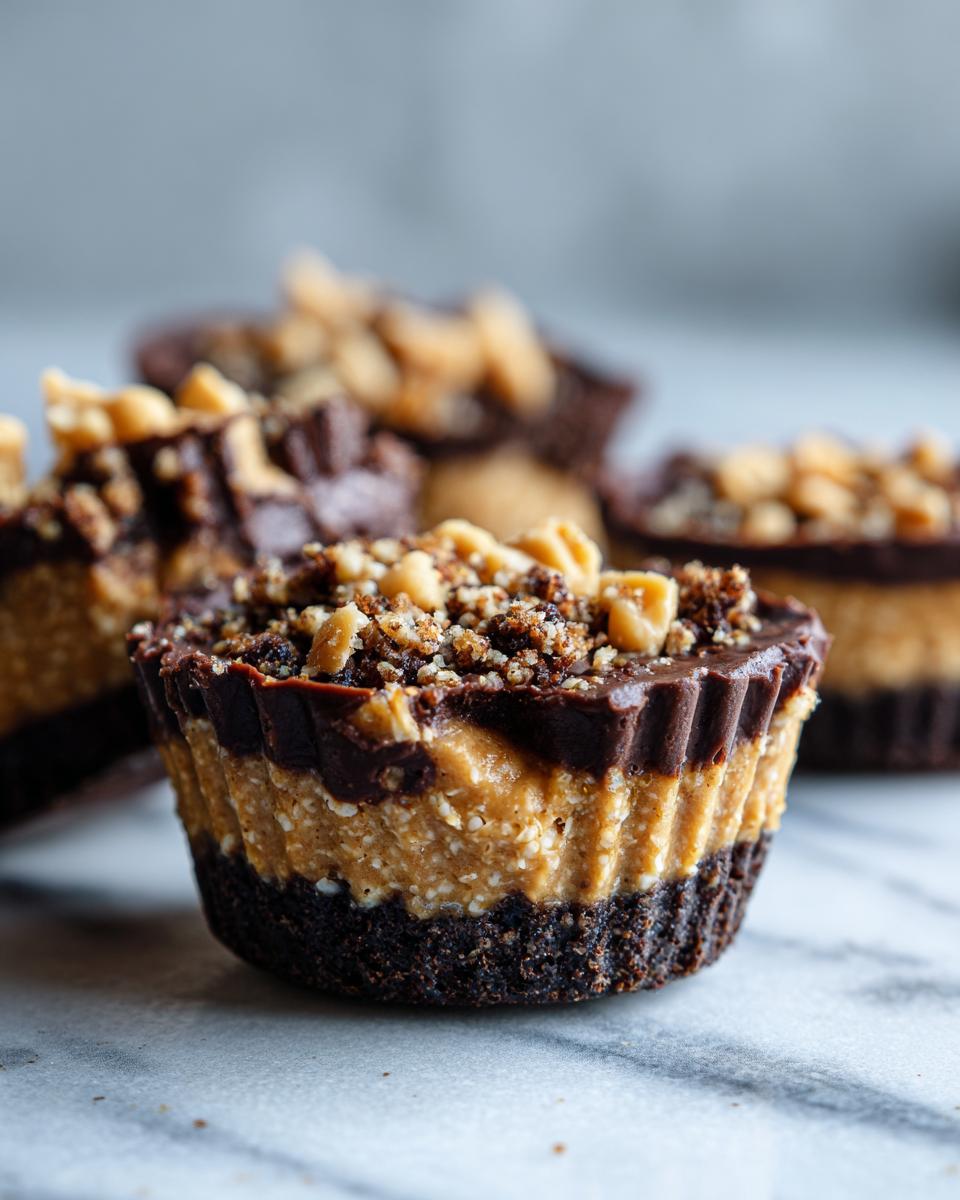 Peanut Butter Quinoa Crunch Cups: 1 Easy Joy 6 Peanut Butter Quinoa Crunch Cups - detail 2