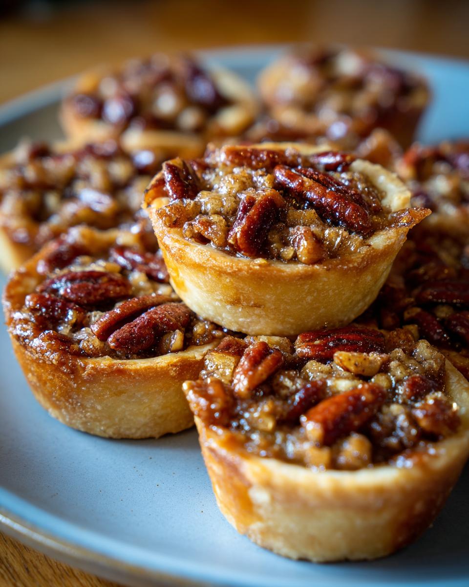 Amazing Pecan Tassies: 24 pure joy bites 4 Pecan Tassies - detail 1