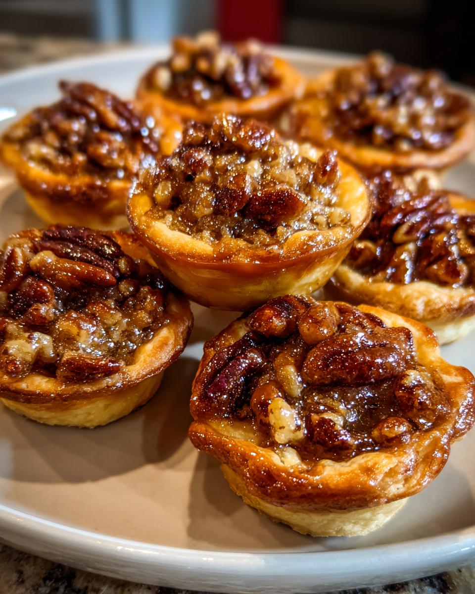 Amazing Pecan Tassies: 24 pure joy bites 5 Pecan Tassies - detail 2