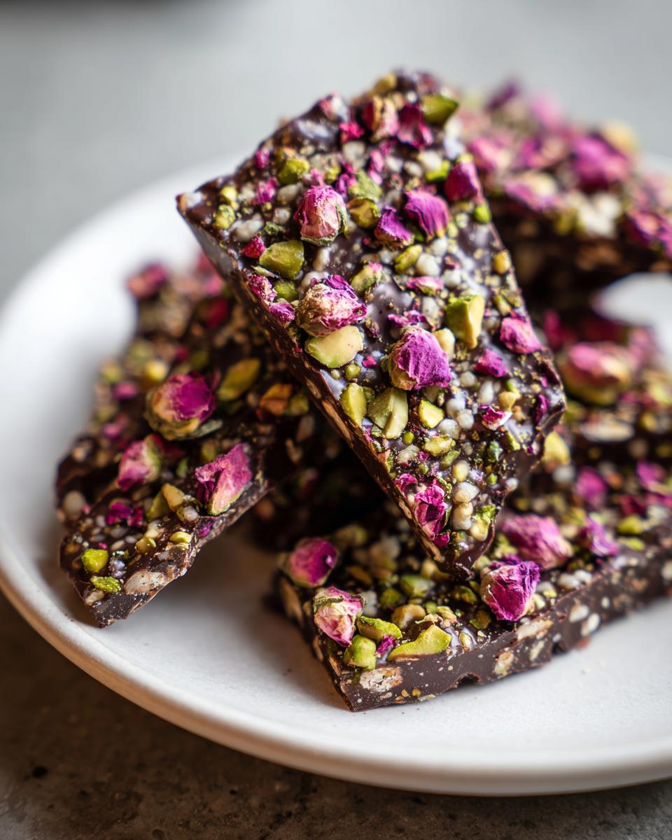 Pistachio Rose Quinoa Thins: 3 Amazing Bites 5 Pistachio Rose Quinoa Thins - detail 2