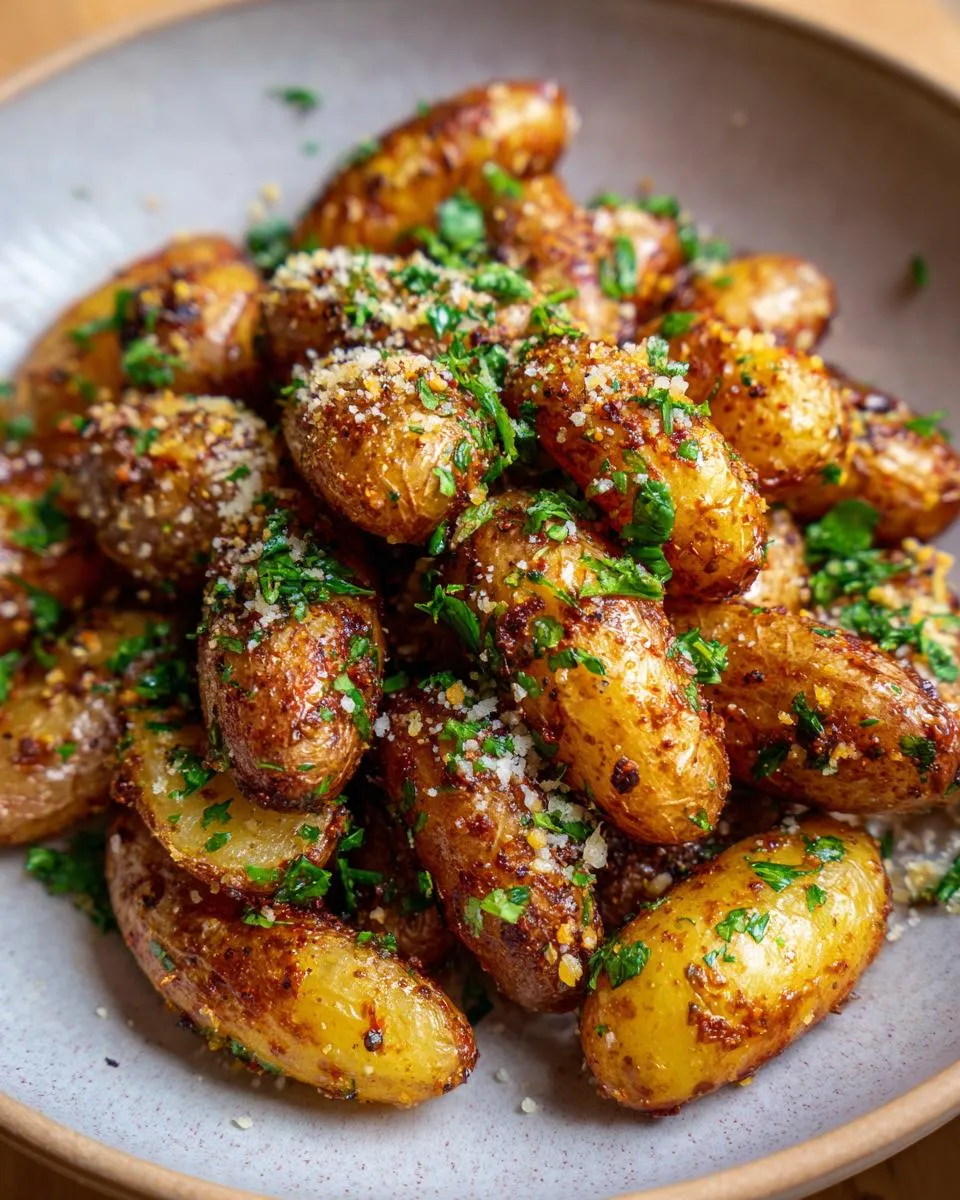 Amazing 5-Star Roasted Garlic-Parmesan Fingerling Potatoes 7 Roasted Garlic-Parmesan Fingerling Potatoes - detail 3