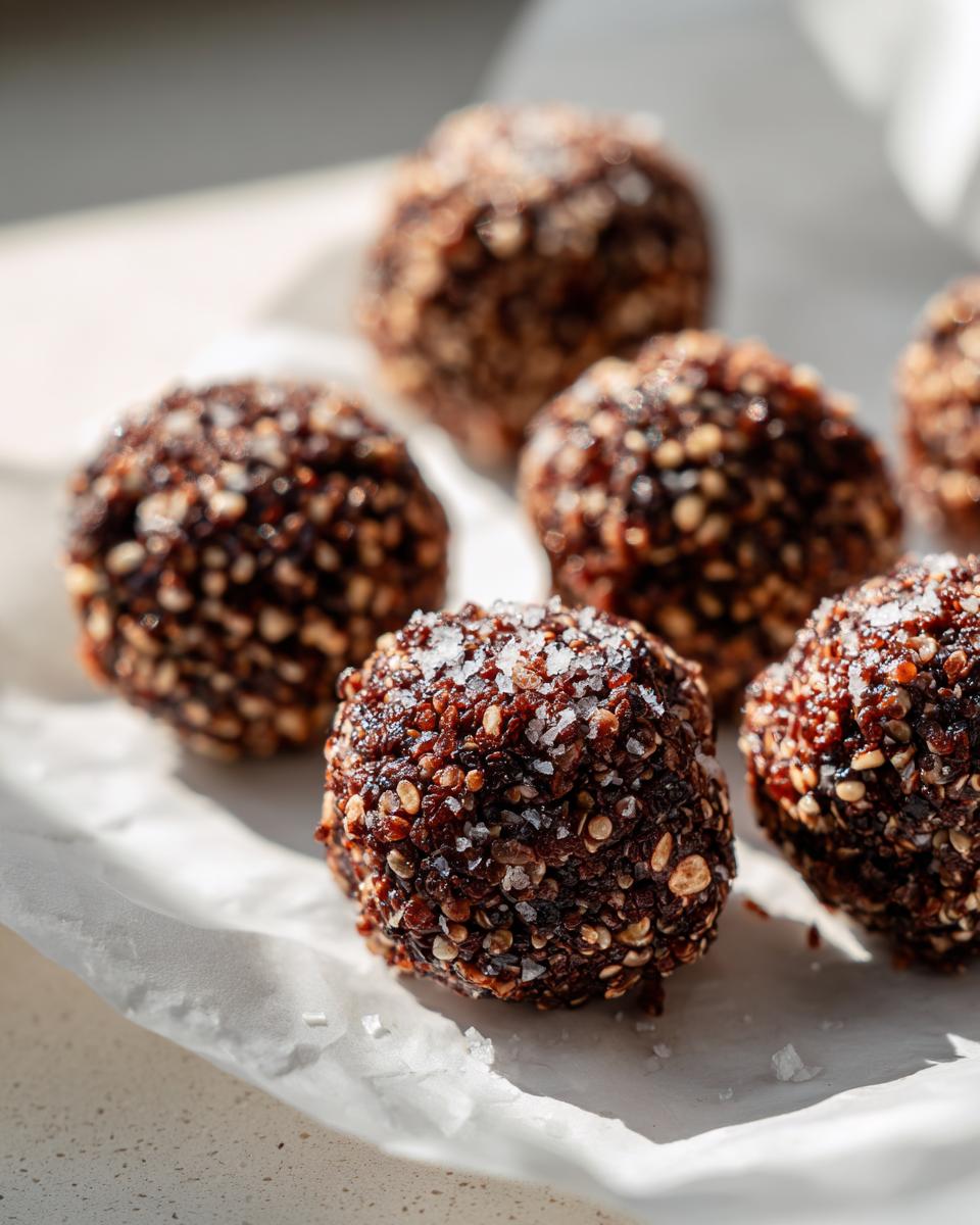 Irresistible 18 Salted Caramel Almond Quinoa Clusters 6 Salted Caramel Almond Quinoa Clusters - detail 2