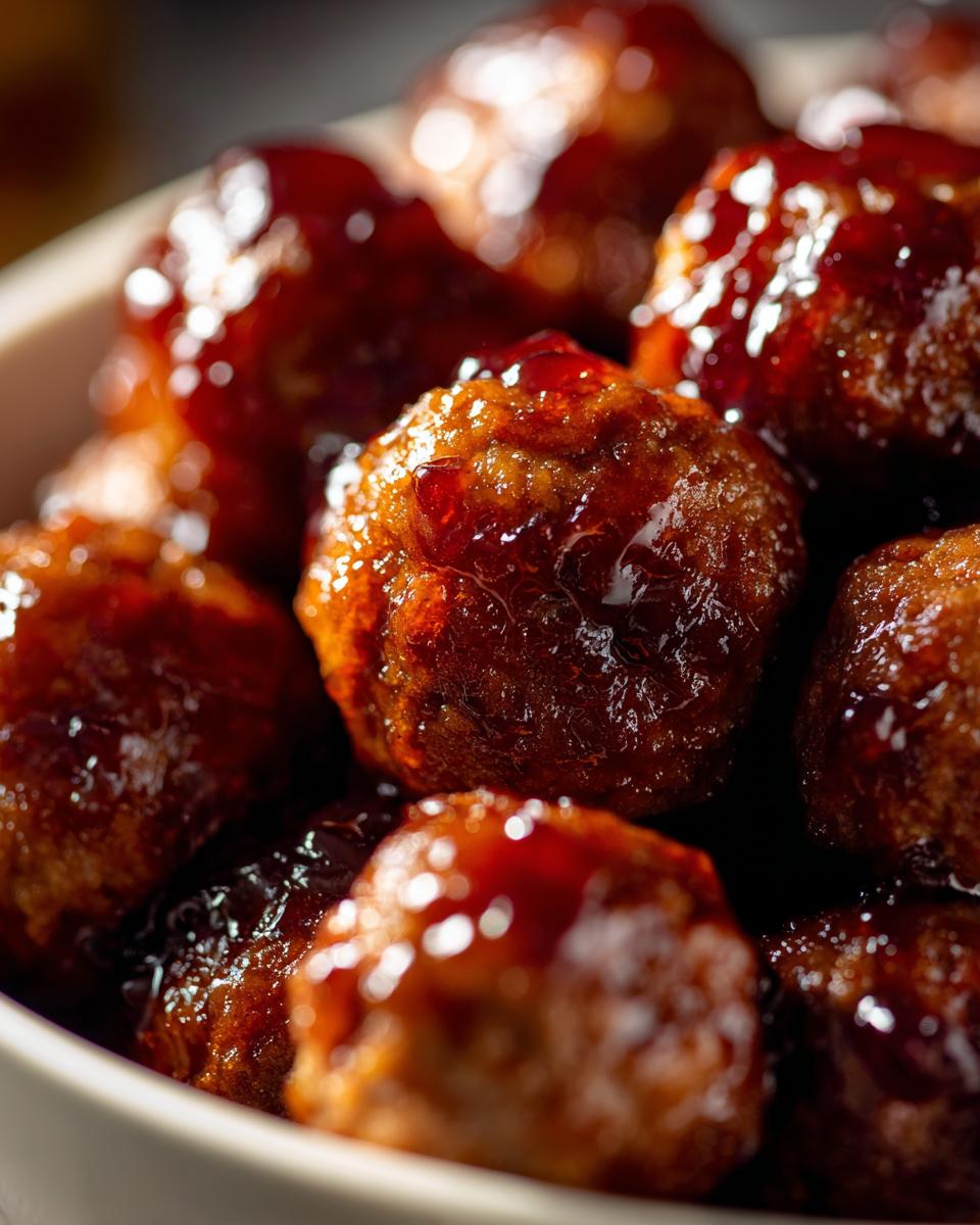 Amazing Slow Cooker BBQ Meatballs 4 Slow Cooker BBQ Meatballs - detail 1