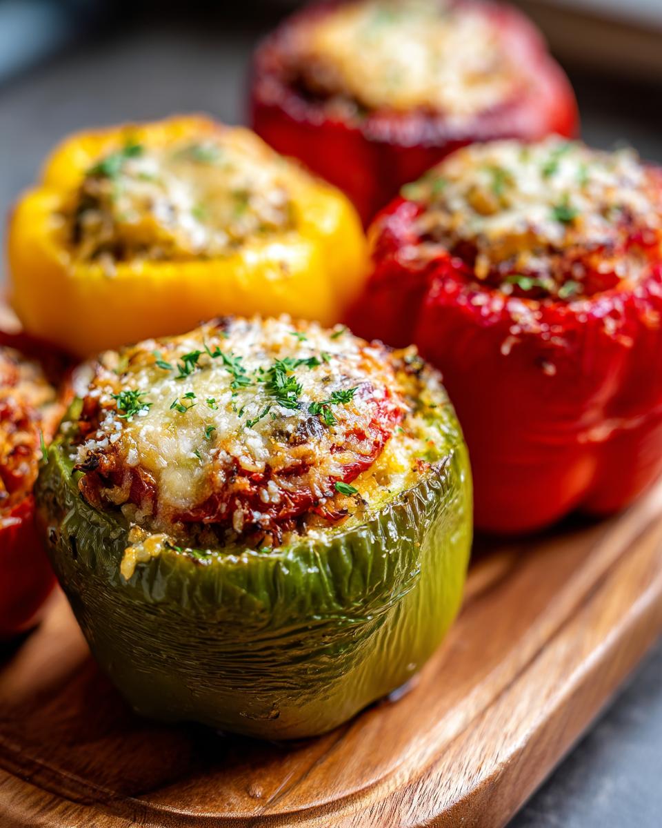 Amazing Slow Cooker Stuffed Peppers 4 Slow Cooker Stuffed Peppers - detail 1
