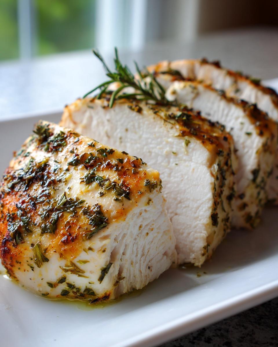 Steamed Herb Chicken Breast 18 Min Magic 5 Steamed Herb Chicken Breast (Ultra Lean) - detail 2