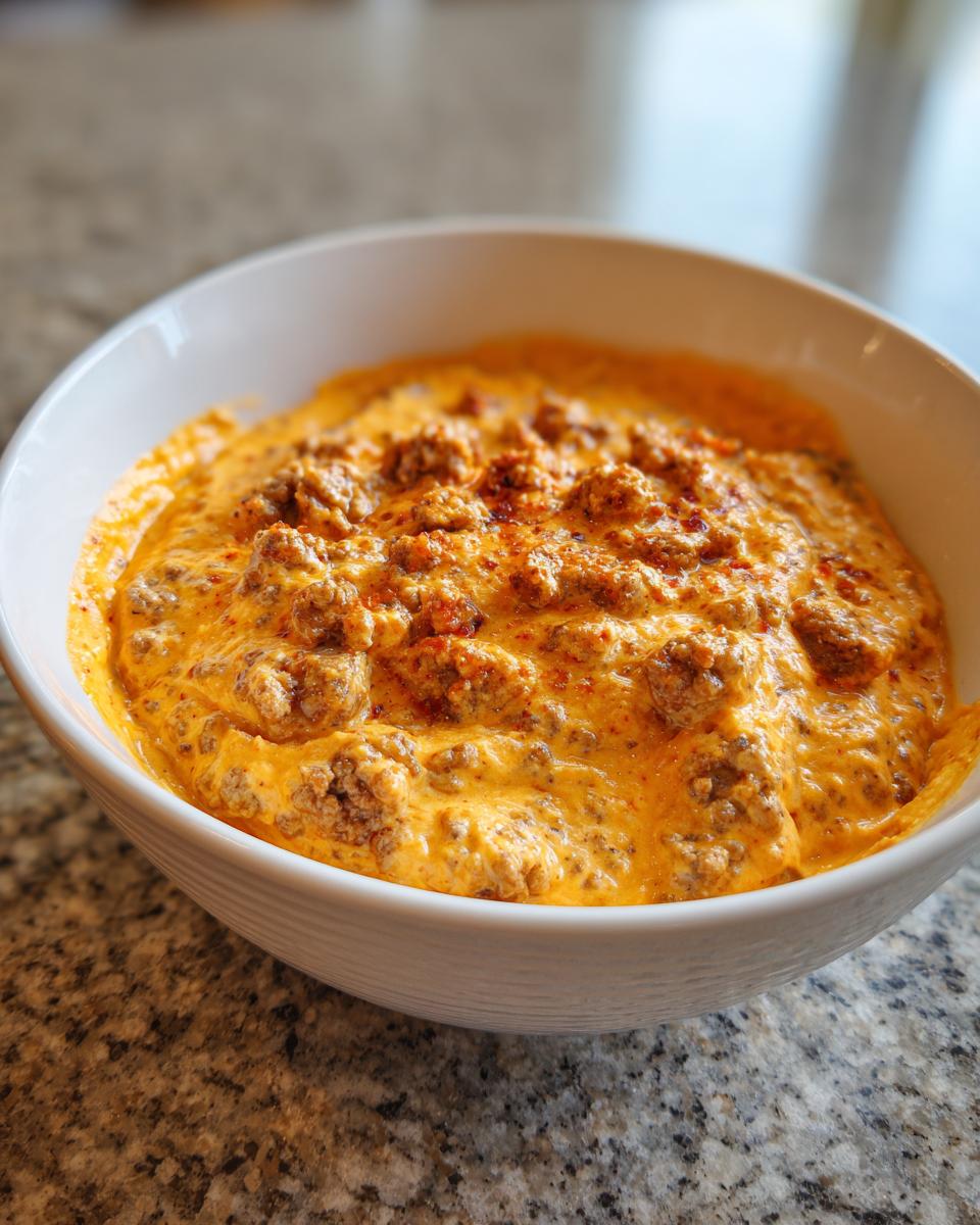 3-Ingredient Cream Cheese Sausage Dip Magic 5 3-Ingredient Cream Cheese Sausage Dip - detail 1