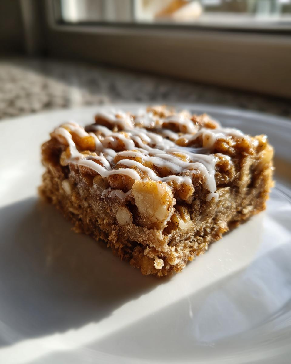 Divine 12-Minute Banana Walnut Oat Bars 6 Banana Walnut Oat Bars - detail 2