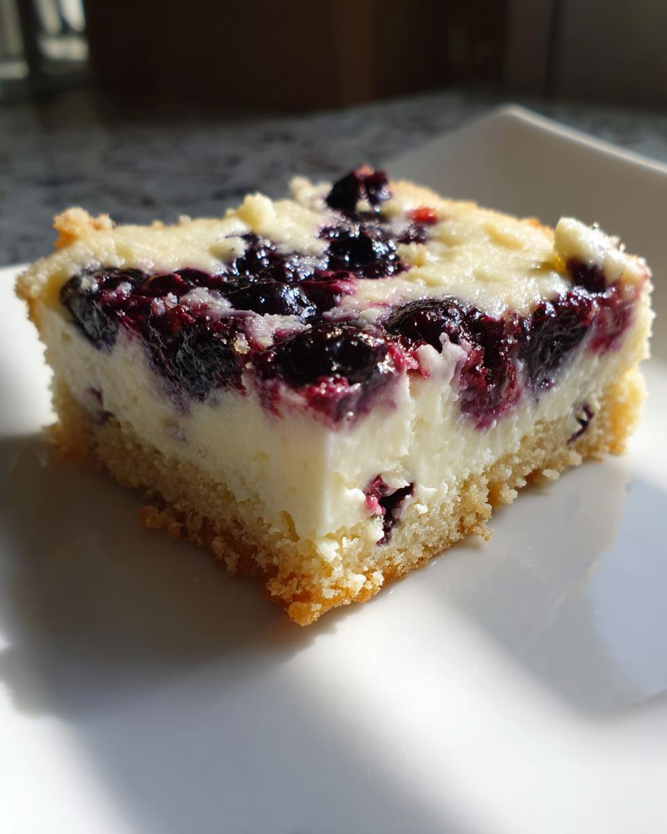 7 Glorious Blueberry Cream Cheese Bars 6 Blueberry Cream Cheese Bars - detail 2