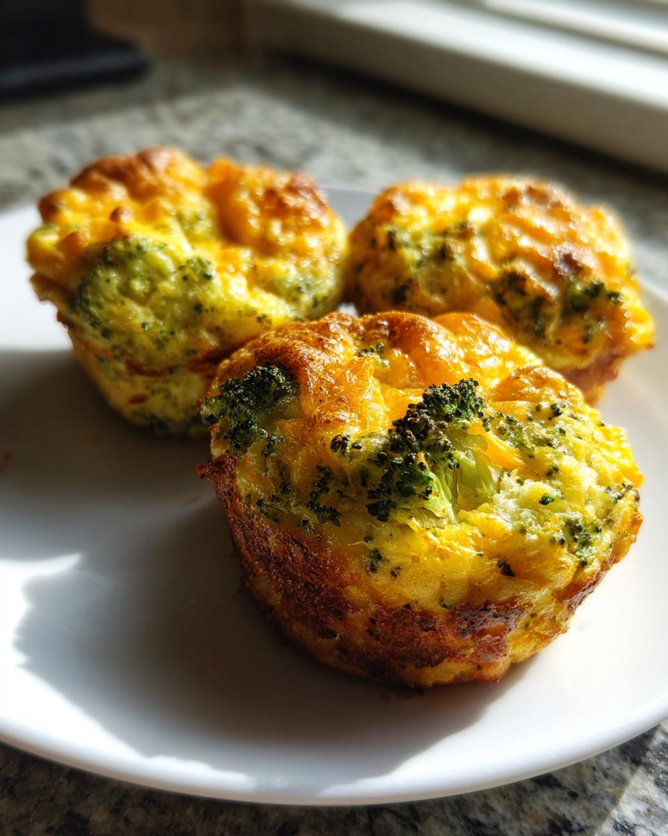 Amazing Broccoli Cheddar Mini Quiches 4 Ingred 7 Broccoli Cheddar Mini Quiches (4 Ingredients) - detail 3