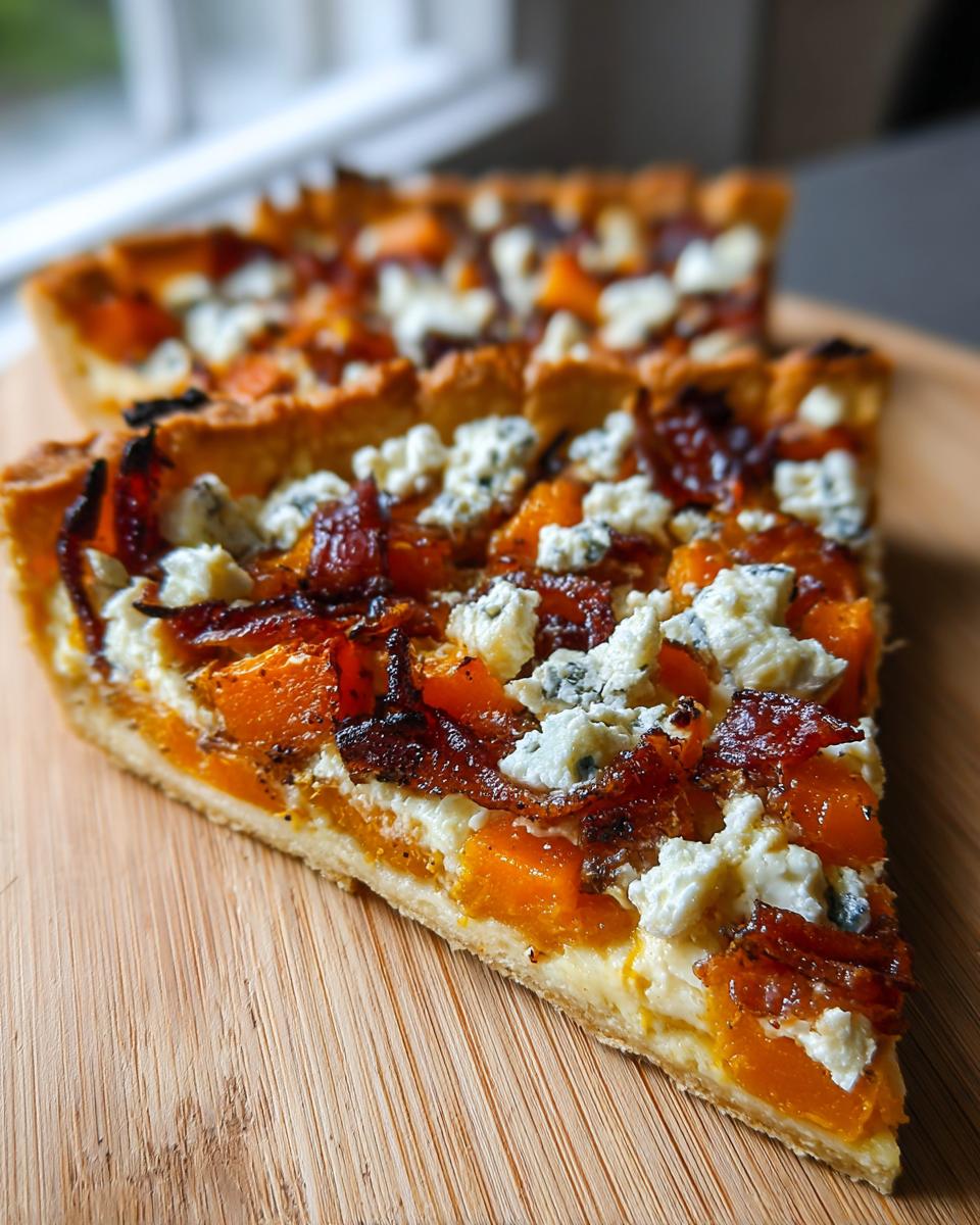 Amazing 3-step Caramelized Onion Butternut Squash Tart 5 Caramelized Onion Butternut Squash Tart - detail 1