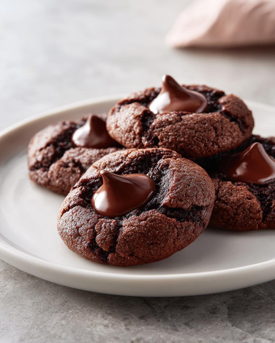 Divine 24 Chocolate Blossom Cookies Now 5 Chocolate Blossom Cookies - detail 2