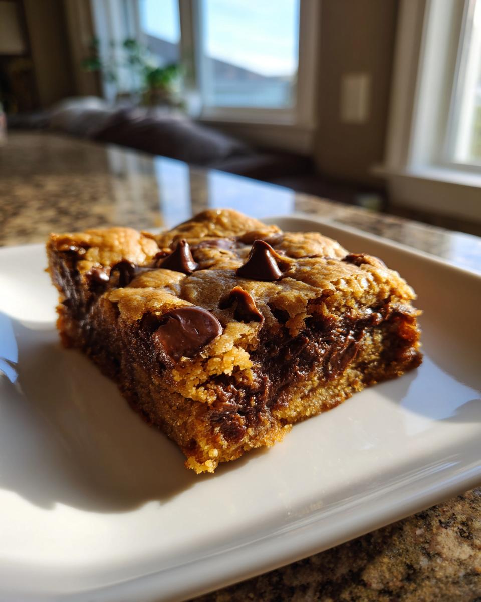 5 Minute Chocolate Chip Cookie Bars Joy 4 Chocolate Chip Cookie Bars - detail 1