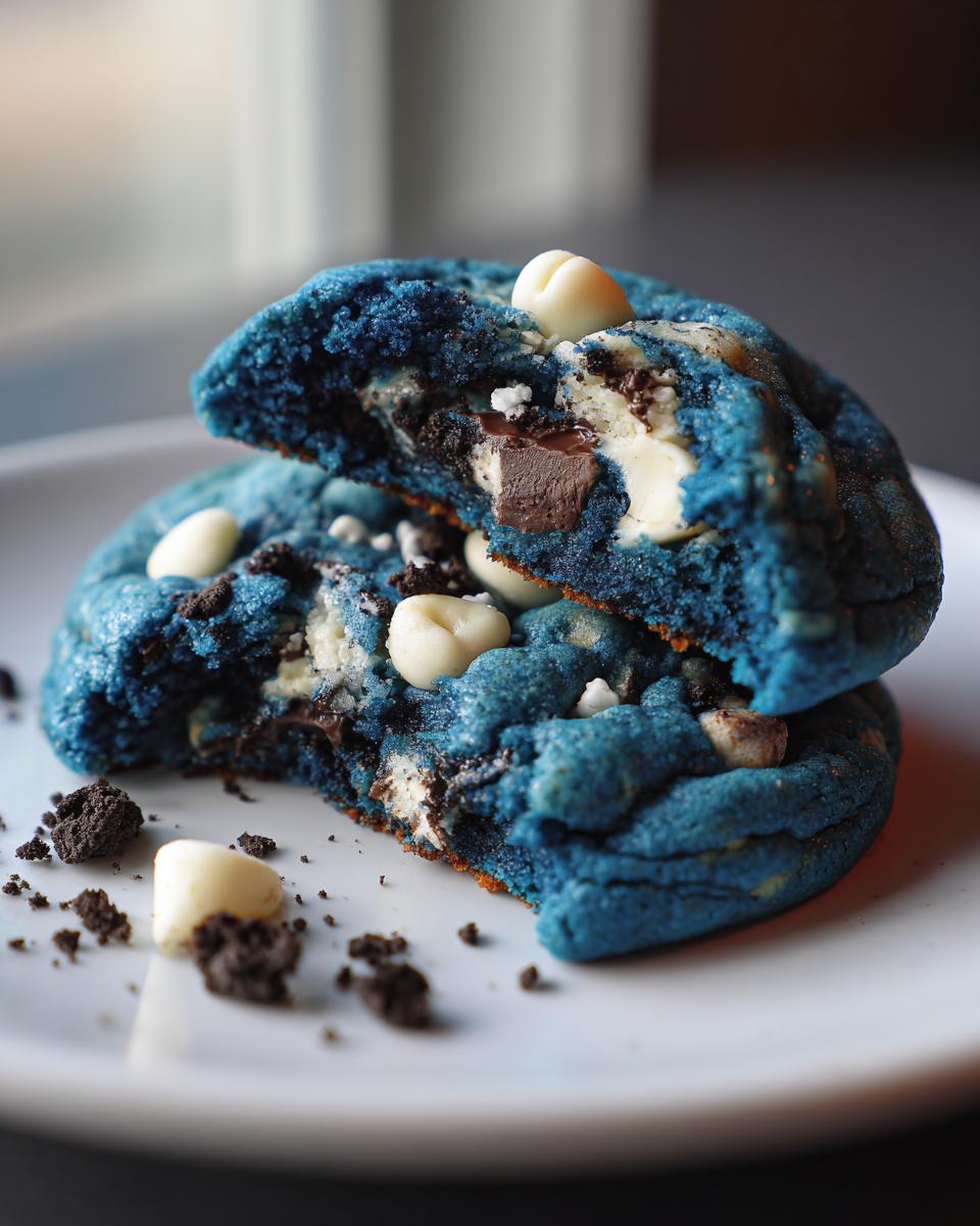 Cookie Monster Cookies: 12 Chunks Ahead 5 Cookie Monster Cookies - detail 1