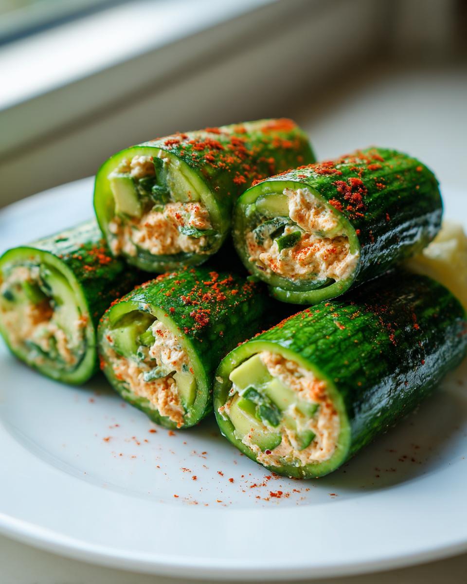 Stunning 15 Minute Cucumber Tuna Rolls 5 Cucumber Tuna Rolls - detail 1