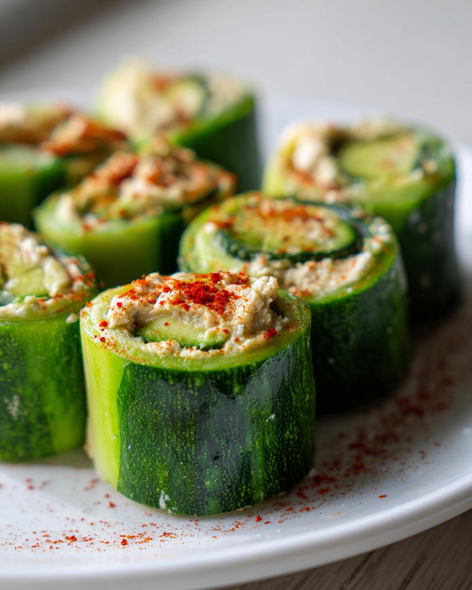 Stunning 15 Minute Cucumber Tuna Rolls 6 Cucumber Tuna Rolls - detail 2