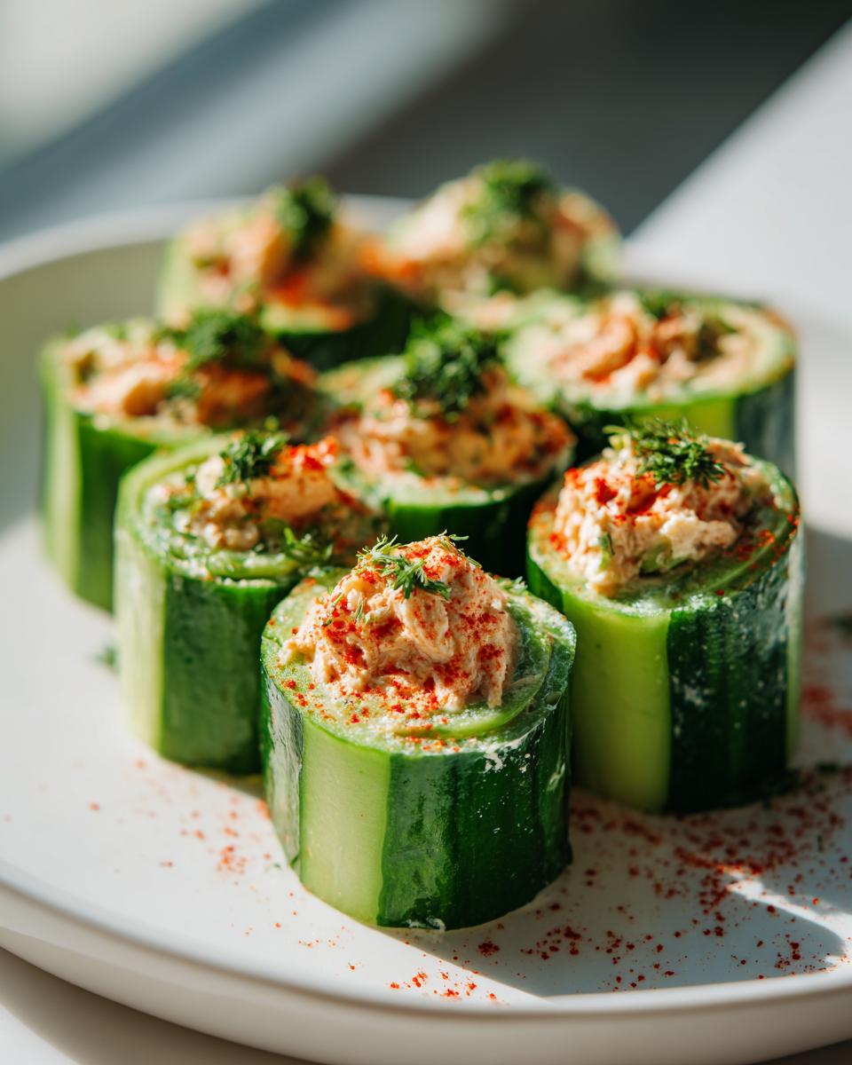 Stunning 15 Minute Cucumber Tuna Rolls 7 Cucumber Tuna Rolls - detail 3