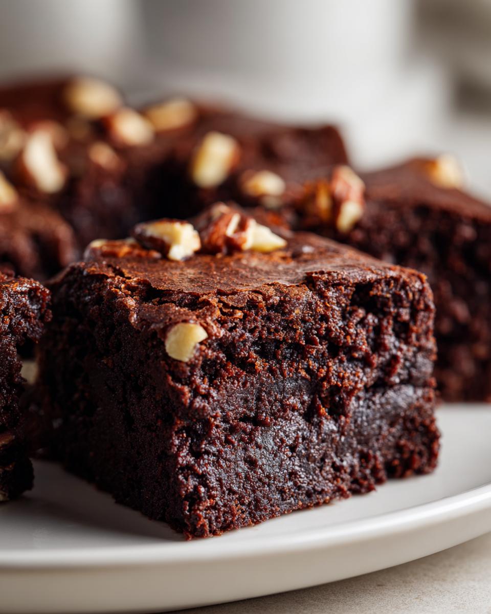 Shocking 30 min Eggless Chocolate Fudge Brownies 6 Eggless Chocolate Fudge Brownies - detail 2