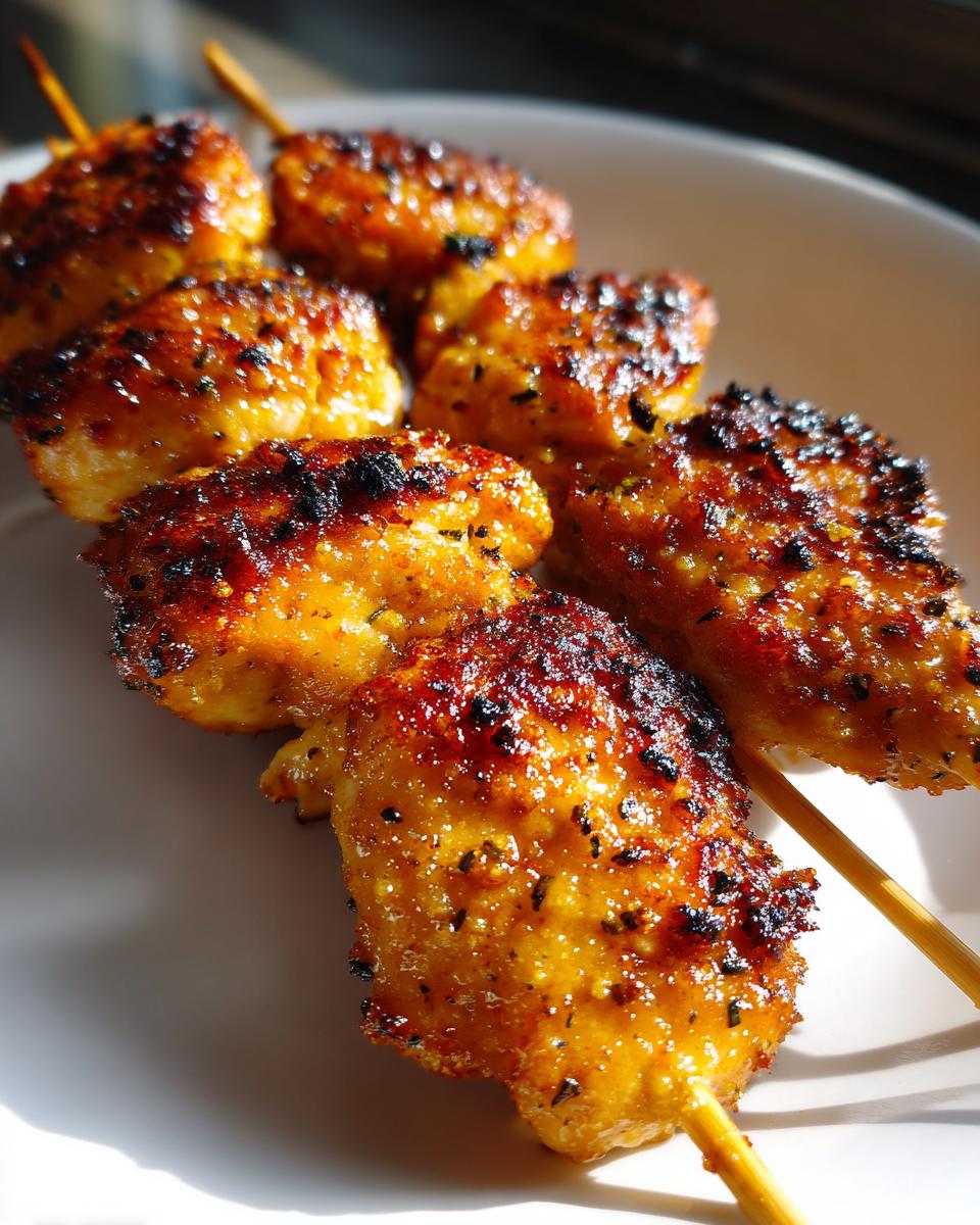 7 Simple Garlic Parmesan Chicken Skewers Magic 7 Garlic Parmesan Chicken Skewers - detail 3