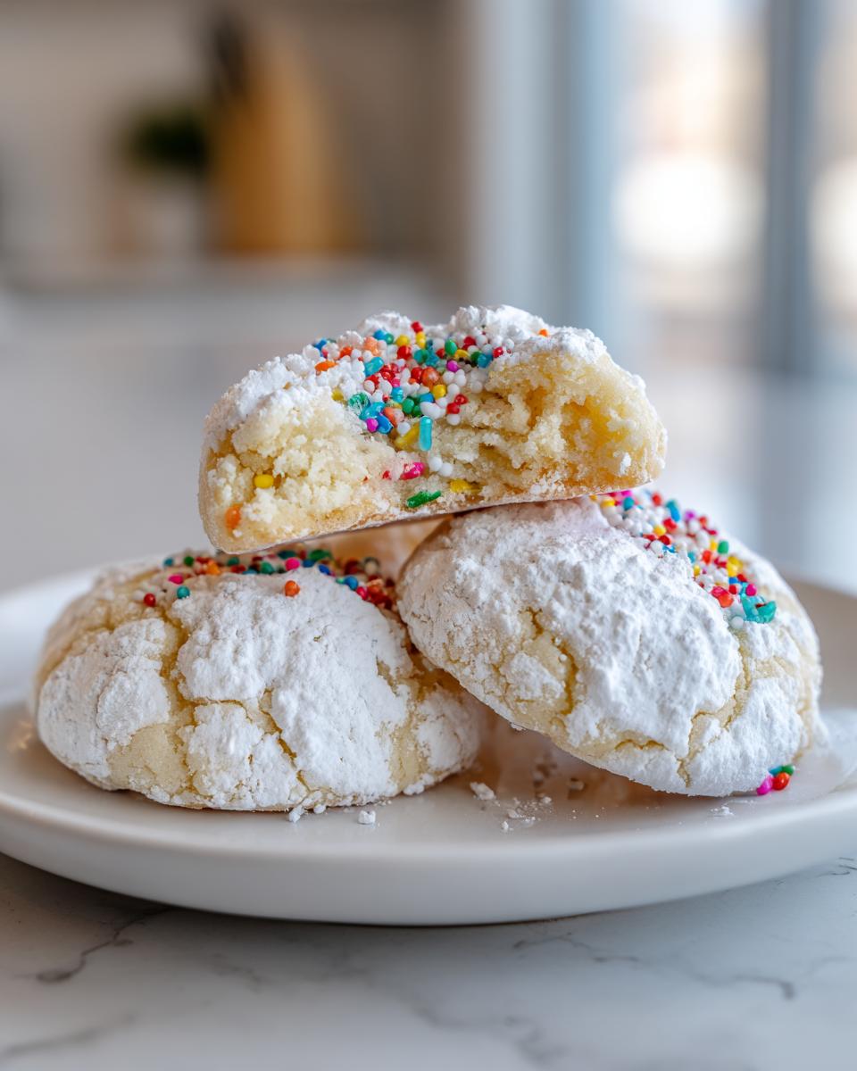 7 Gooey Butter Cookies: Amazing Soft Treat 5 Gooey Butter Cookies - detail 1