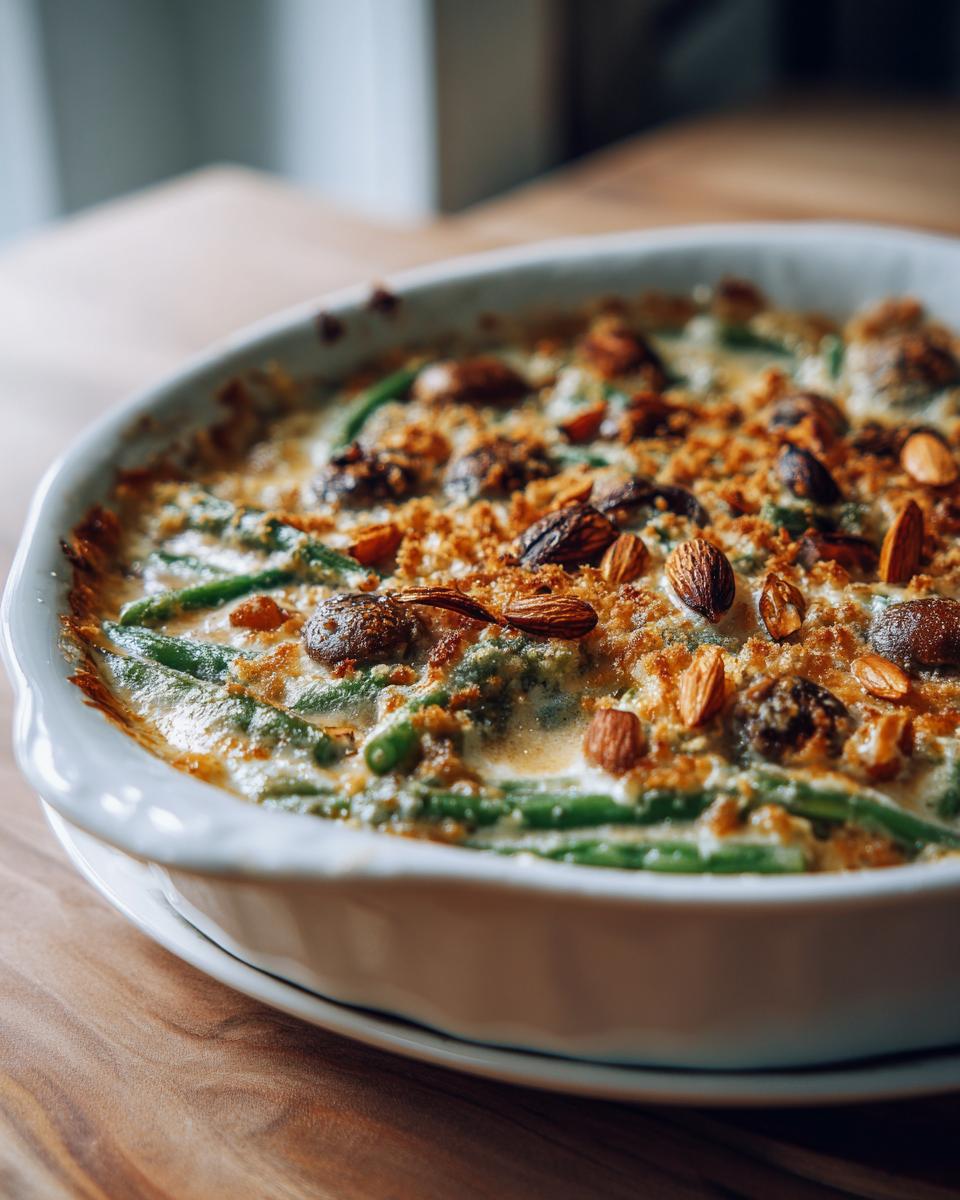 Amazing 180-Calorie Healthy Green Bean Casserole 7 Healthy Green Bean Casserole - detail 3