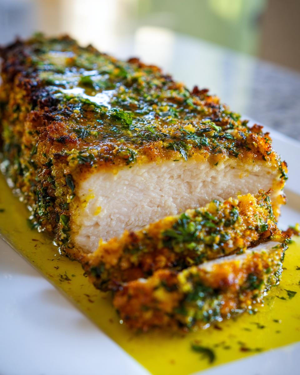 3 Perfect Herb-Crusted Chicken With Lemon Butter Sauce 6 Herb-Crusted Chicken with Lemon Butter Sauce - detail 2