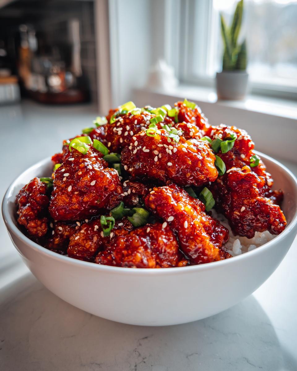 Amazing 40g Protein High Korean Popcorn Chicken Bowl 4 High Protein Korean Popcorn Chicken Bowl (Crispy & Sweet-Spicy) - detail 1