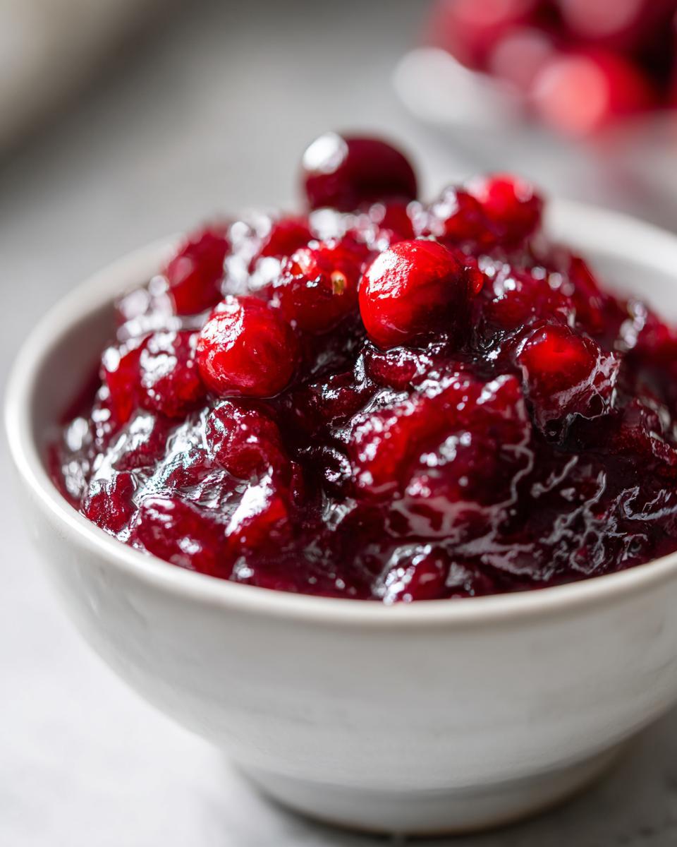 Amazing 20-Minute Homemade Cranberry Sauce 4 Homemade Cranberry Sauce - detail 1