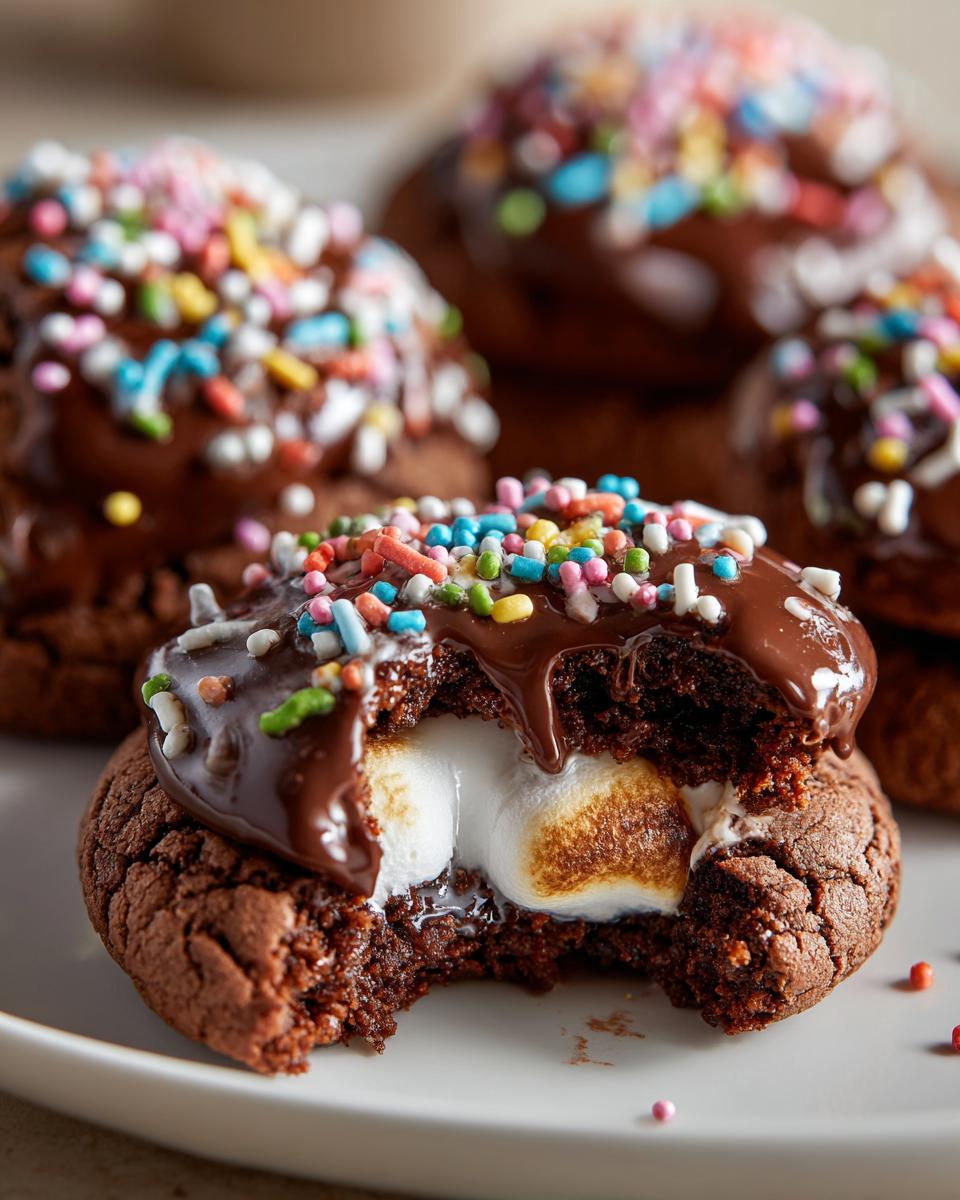 Fudgy 12 Hot Cocoa Cookies Magic 6 Hot Cocoa Cookies - detail 2