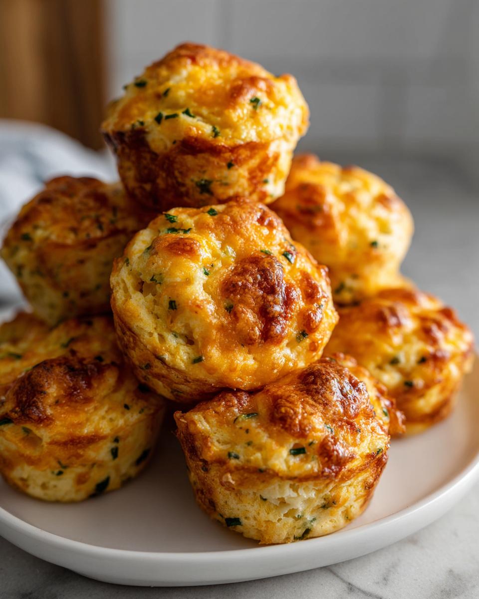 Shocking 4-Ingredient Jalapeño Cheddar Mini Muffins 4 Jalapeño Cheddar Mini Muffins (4 Ingredients) - detail 1