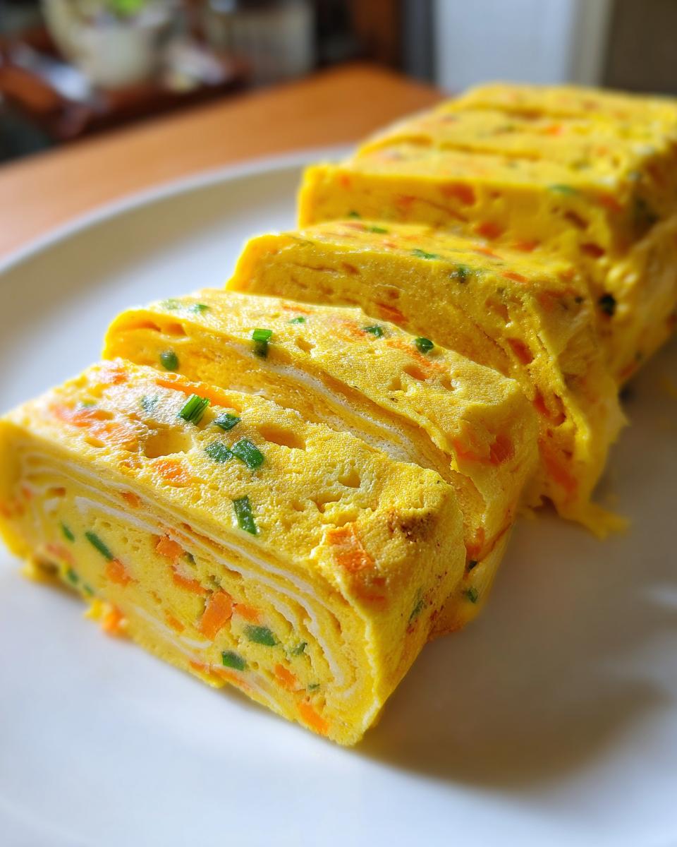 Korean Rolled Omelette: 1 Joyful Minute Skill 5 Korean Rolled Omelette (Gyeran Mari) - detail 1
