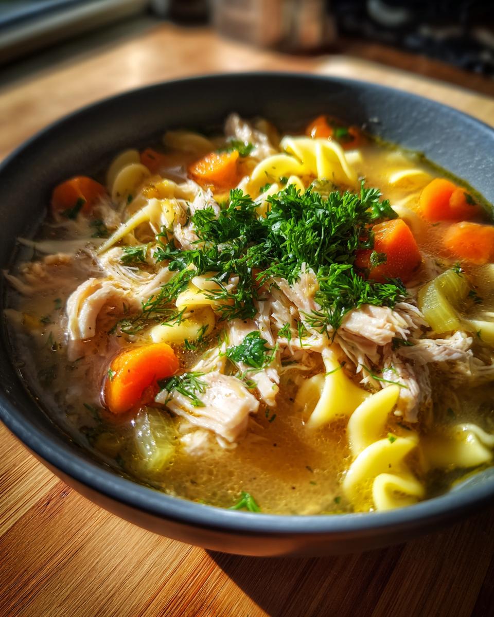 Amazing Lemon Ginger Chicken Noodle Soup in 1 Hour 5 Lemon Ginger Chicken Noodle Soup - detail 1