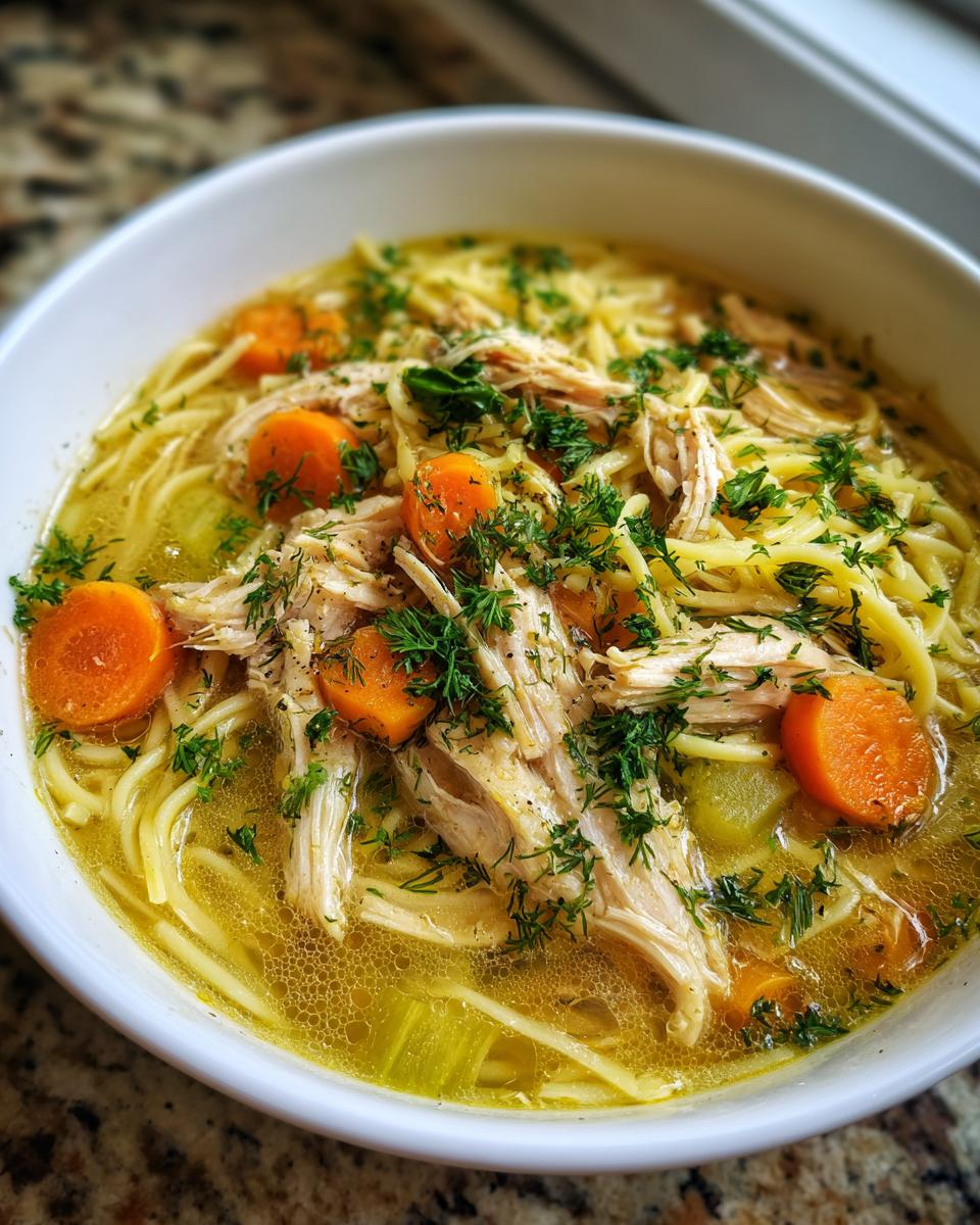 Amazing Lemon Ginger Chicken Noodle Soup in 1 Hour 7 Lemon Ginger Chicken Noodle Soup - detail 3