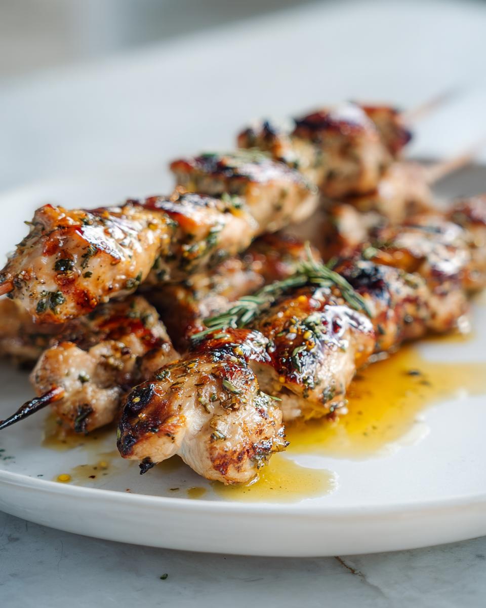5 Amazing Mediterranean Lemon Garlic Chicken Skewers 5 Mediterranean Lemon Garlic Chicken Skewers - detail 1