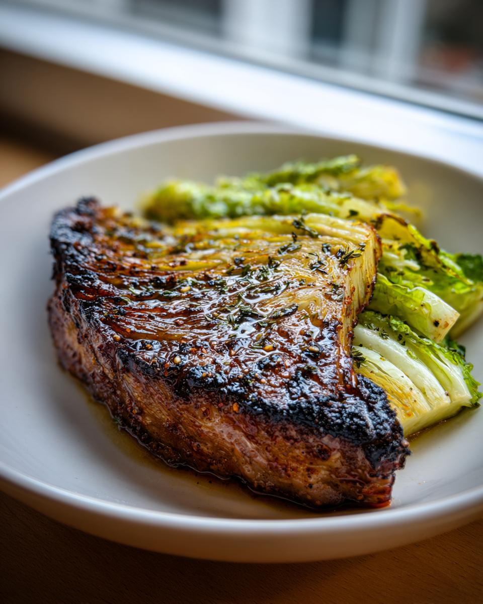 Stunning Oven Roasted Garlic Cabbage Steaks Flavor 4 Oven Roasted Garlic Cabbage Steaks - detail 1