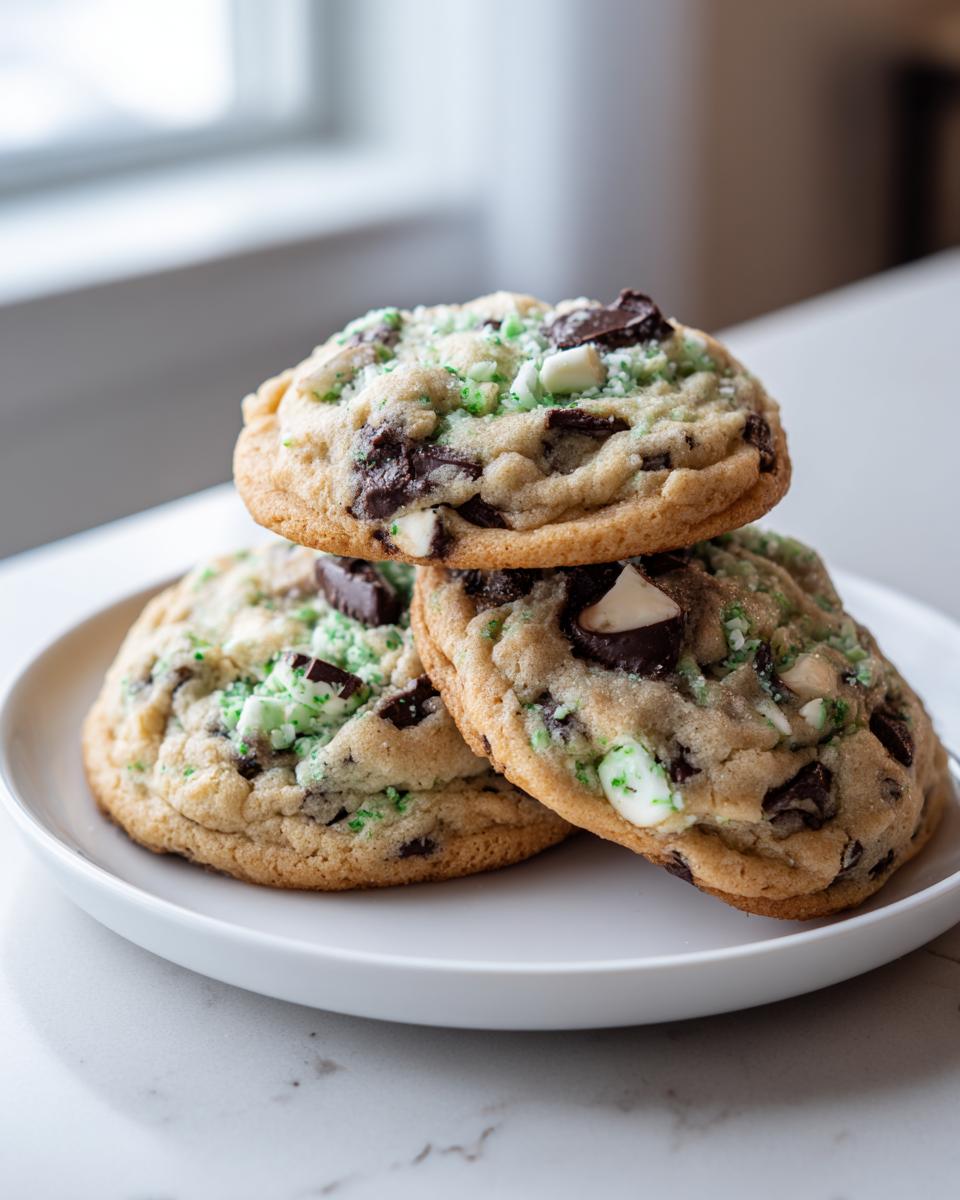 Amazing Peppermint Chocolate Chip Cookies Soon 4 Peppermint Chocolate Chip Cookies - detail 1