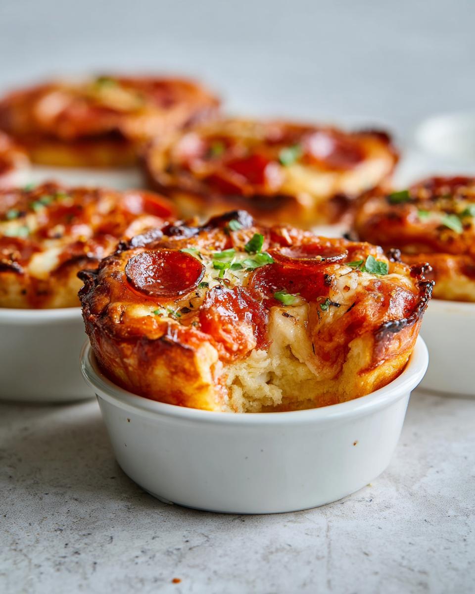 Amazing 8 Pizza Cupcakes in 30 Mins 5 Pizza Cupcakes - detail 1