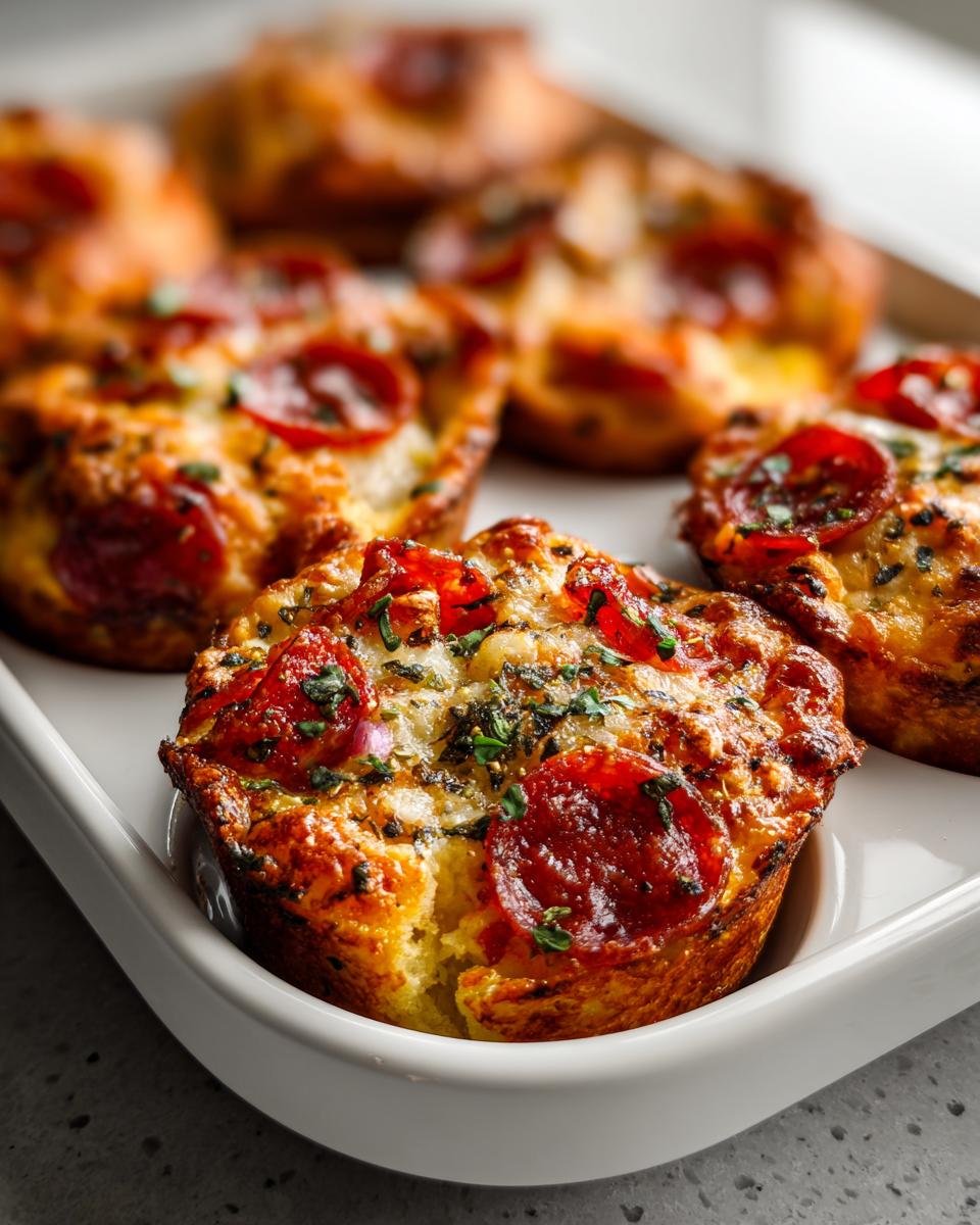 Amazing 8 Pizza Cupcakes in 30 Mins 7 Pizza Cupcakes - detail 3