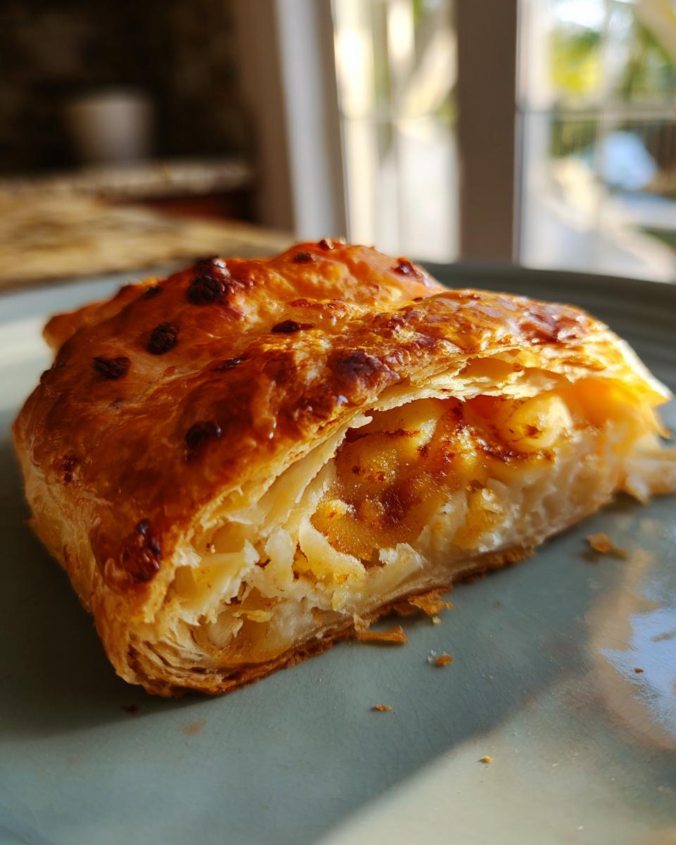 Poached Pear Wrapped in Brie: 1 GORGEOUS bake 6 Poached Pear Wrapped in Brie, Baked in Puff Pastry - detail 2