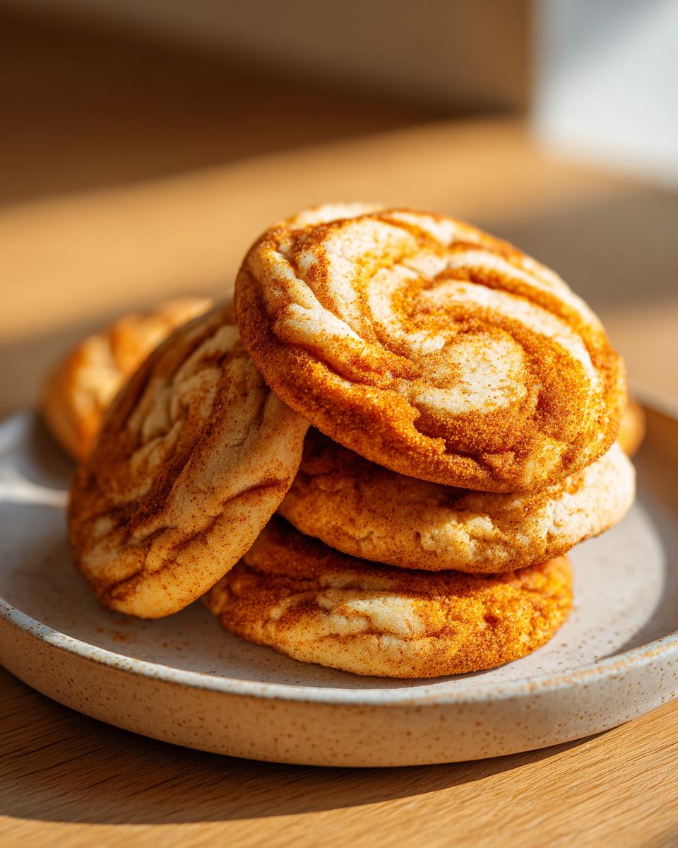 1 Brilliant way to bake 12 Pumpkin Spice Swirl Cookies 6 Pumpkin Spice Swirl Cookies - detail 2