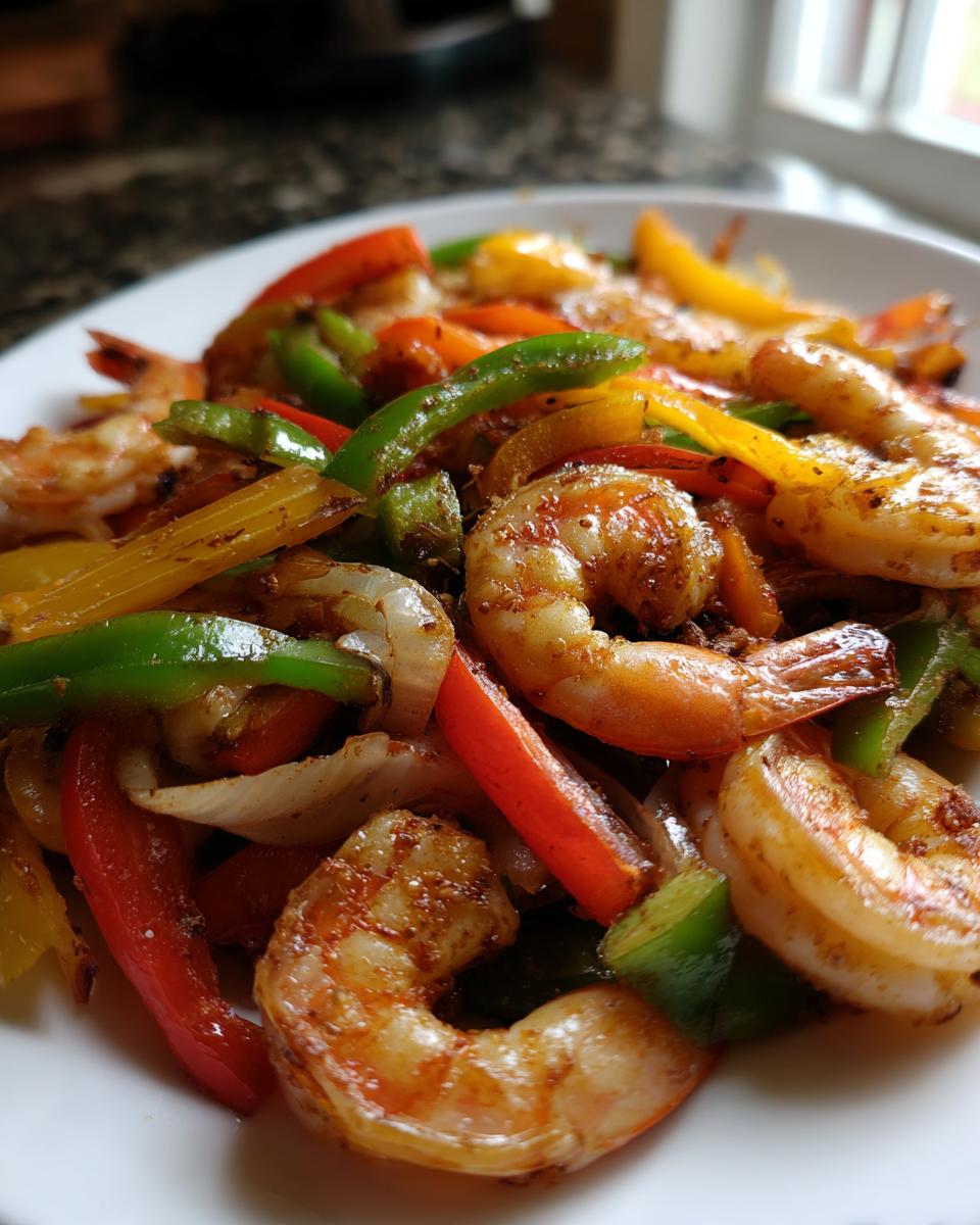 Sheet Pan Shrimp Fajitas in 31 Min Flawless 7 Sheet Pan Shrimp Fajitas - detail 3