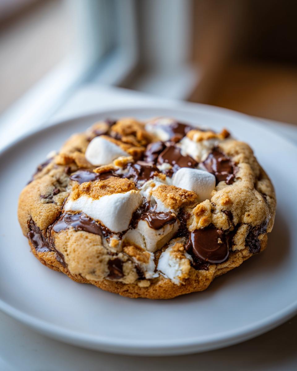 30 Min S'mores Cookies: Amazing Gooey Bake 4 S’mores Cookies - detail 1