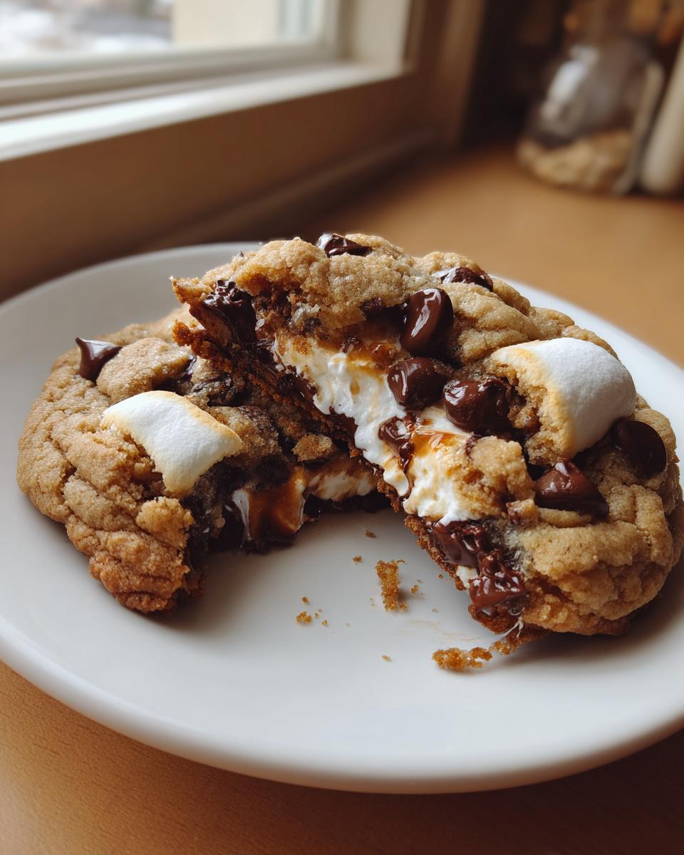 30 Min S'mores Cookies: Amazing Gooey Bake 5 S’mores Cookies - detail 2