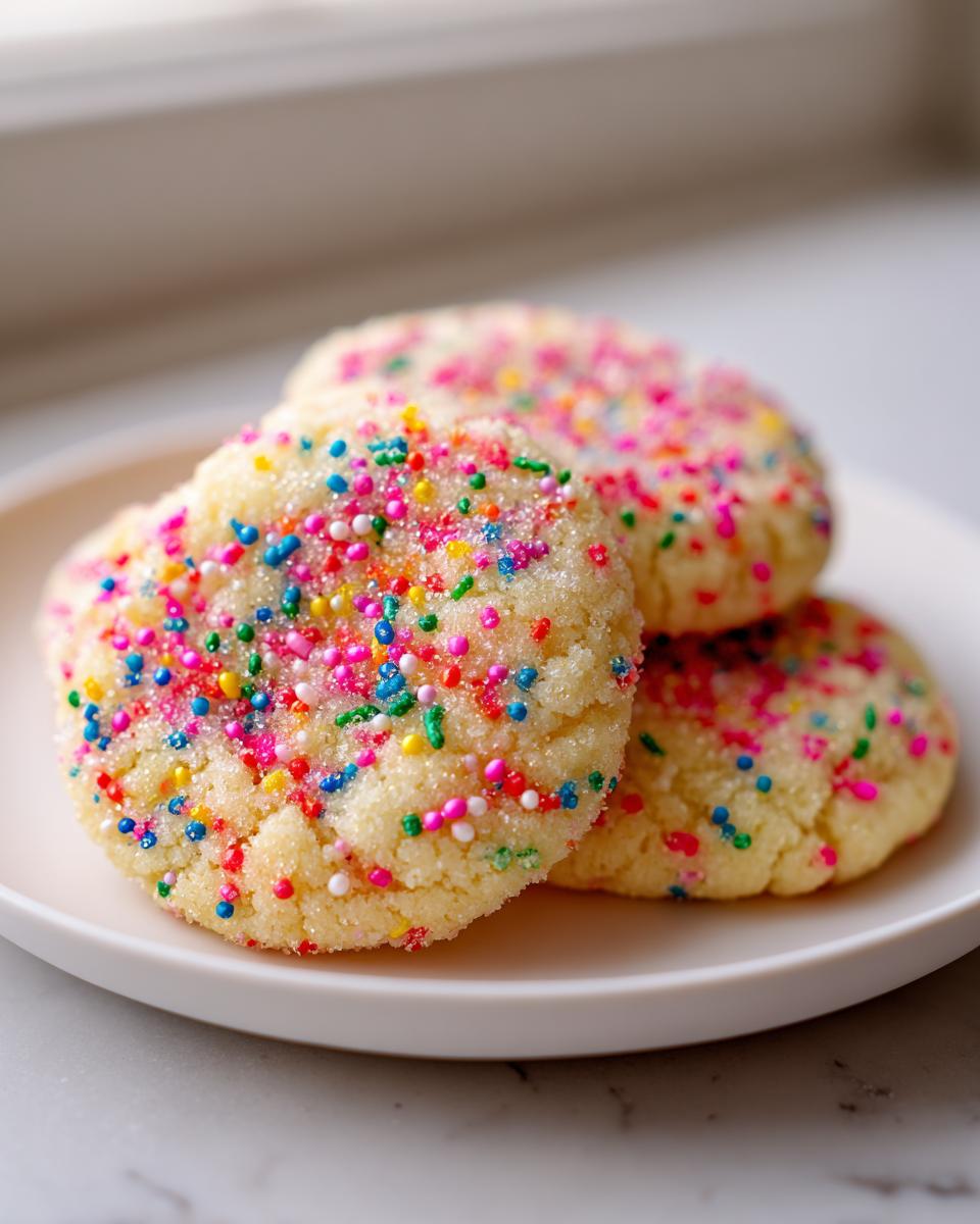 3 Amazing Soft Sprinkle Cookies Secrets 4 Soft Sprinkle Cookies - detail 1