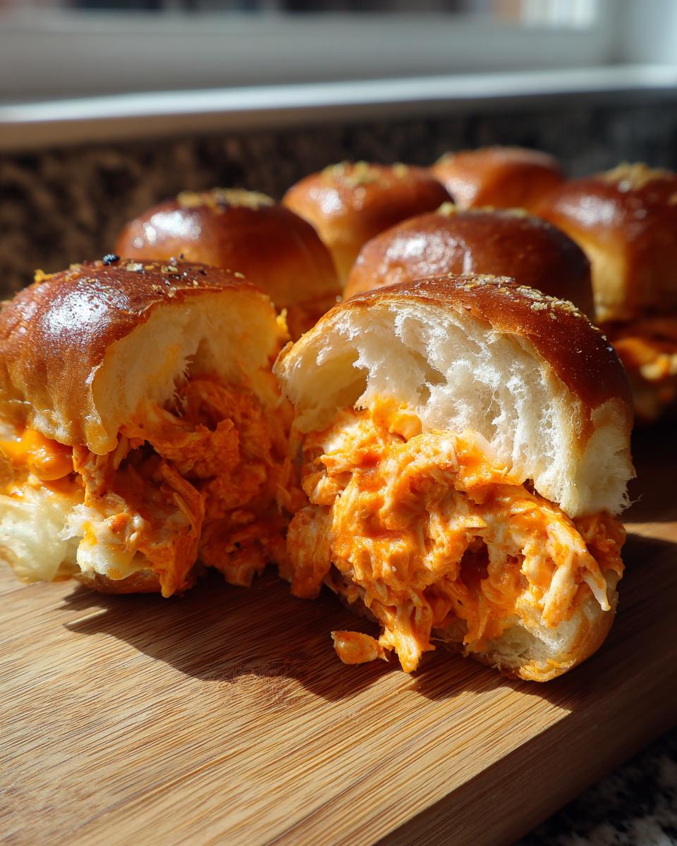 9 Amazing Spicy Buffalo Chicken Sliders 6 Spicy Buffalo Chicken Sliders - detail 2