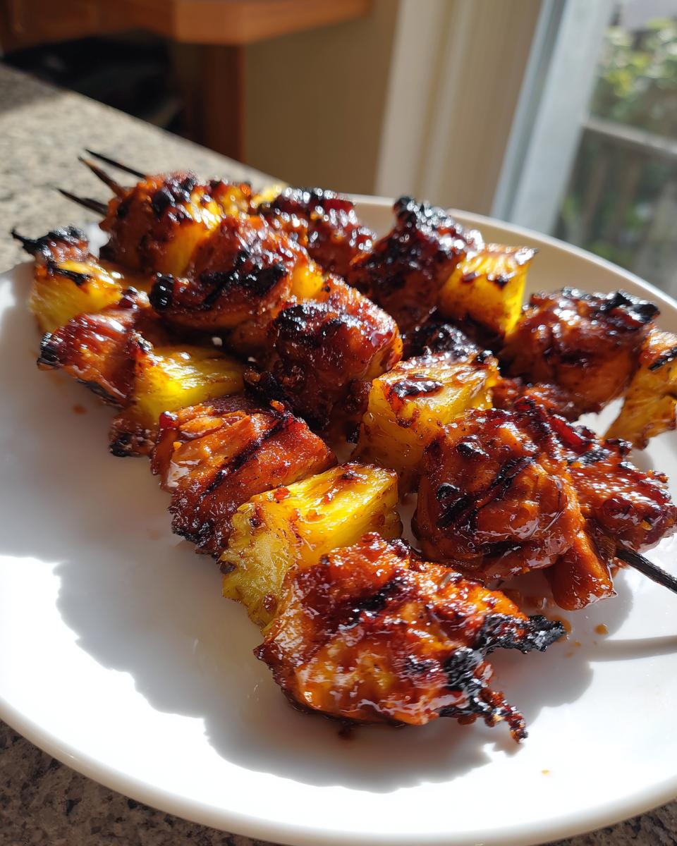 Sensational 15-min Teriyaki Pineapple Chicken Skewers 5 Teriyaki Pineapple Chicken Skewers - detail 1